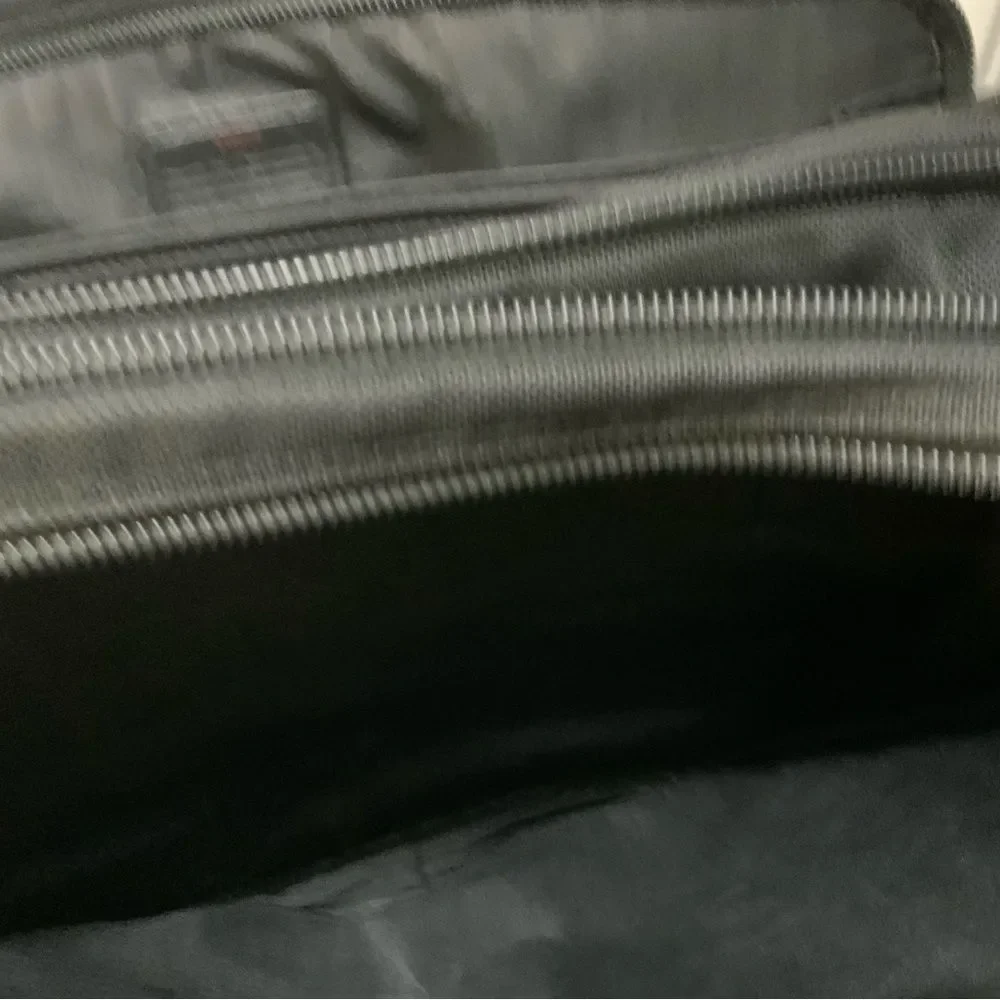 TUMI Black alpha Ballistic expandable Laptop Business Briefcase